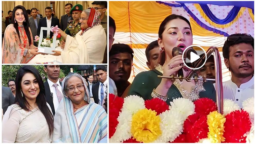 আওয়ামী লীগের মনোয়ন চাওয়া অপু বিএনপির মঞ্চে