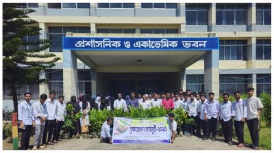 বাঞ্ছারামপুরে এটিআই এ বৃক্ষরোপণ কর্মসূচী