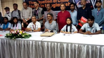 দেশে শিশু নির্যাতনে গভীর উদ্বেগ প্রকাশ