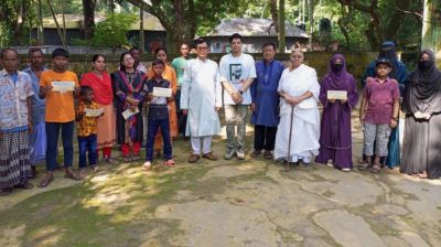 উলিপুরে অম্বিকাচরণ রায় শিক্ষাবৃত্তি প্রদান