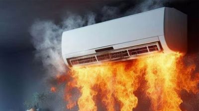 এসি বিস্ফোরণে শিশুসহ একই পরিবারের চারজন দগ্ধ