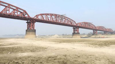 ইতিহাসে দ্রুততম হারে শুকিয়ে যাচ্ছে গঙ্গা