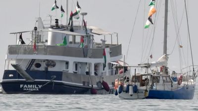 গাজার পথে মানবিক সহায়তা নিয়ে যাওয়া ফ্লোটিলায় ফের ড্রোন হামলা