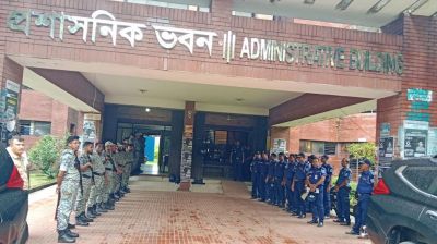 জাকসু নির্বাচন ঘিরে চার স্তরের নিরাপত্তা, মোতায়েন ১৫৩৪ পুলিশ সদস্য