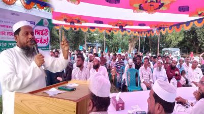 বাঞ্ছারামপুরে জামায়াতের প্রার্থী নকিবুল হুদার সমর্থনে উঠান বৈঠক