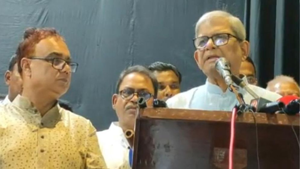 দেশের অর্থনীতি নির্ভর করছে জাতীয় নির্বাচনের ওপর : মির্জা ফখরুল