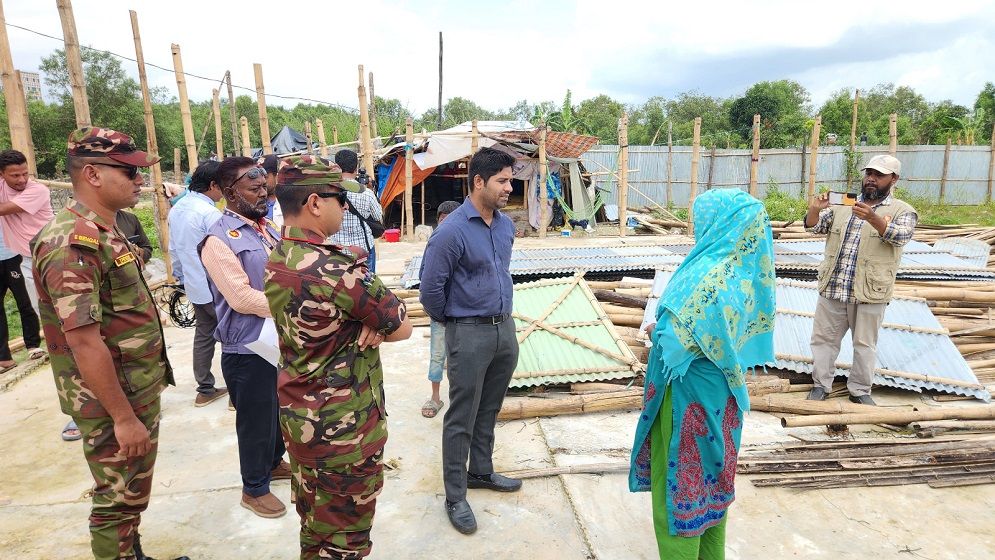 বাঁকখালী নদীতে পুনঃদখল উচ্ছেদে অভিযান