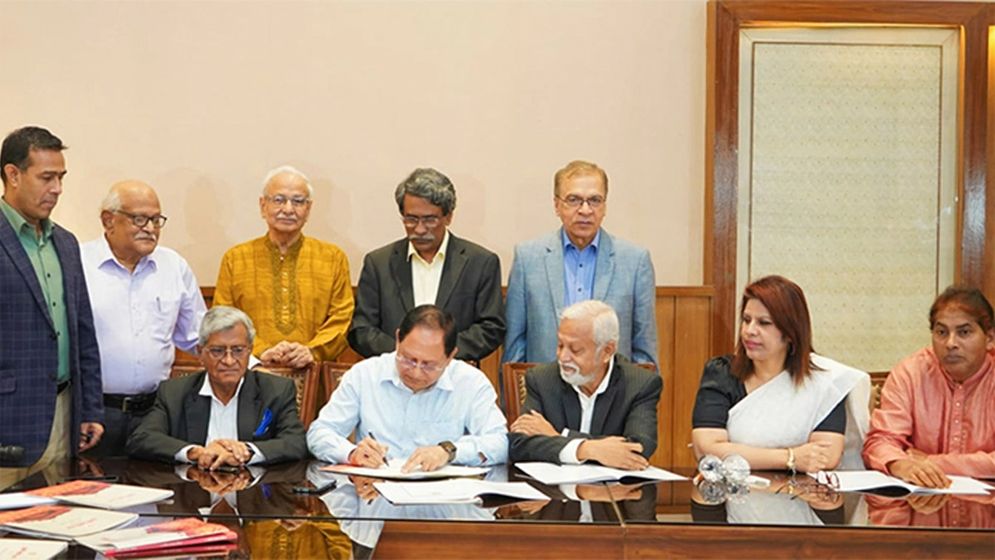 জুলাই সনদে স্বাক্ষর করেছে গণফোরাম