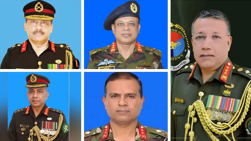 ডিজিএফআইয়ের সাবেক যে পাঁচ ডিজিকে গ্রেফতারে পরোয়ানা