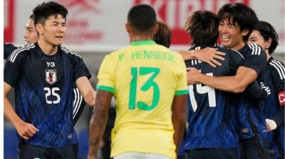 প্রীতি ম্যাচে জাপানের কাছে হেরেছে ব্রাজিল