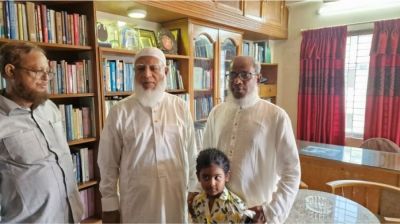 জামায়াতের আমির তোফায়েল আহমেদের বাসভবনে