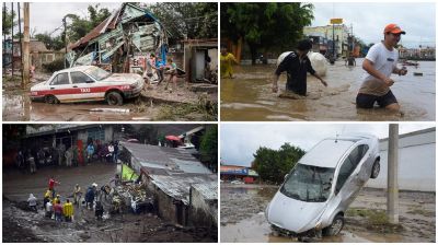 মেক্সিকোতে মৌসুমি ঝড়, বন্যা-ভূমিধসে নিহত ৪৪ জন