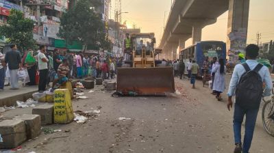 রূপগঞ্জে উচ্ছেদ অভিযান, ফের মহাসড়ক দখলমুক্ত করলো প্রশাসন