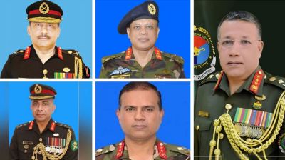 ডিজিএফআইয়ের সাবেক যে পাঁচ ডিজিকে গ্রেফতারে পরোয়ানা
