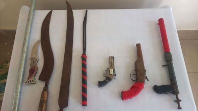 তিতাসে অস্ত্র ও গুলিসহ ৪ নারী গ্রেফতার