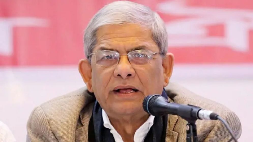 পিআর পদ্ধতির সিদ্ধান্ত আগামী সংসদের ওপর ছেড়ে দেওয়ার আহ্বান মির্জা ফখরুলের