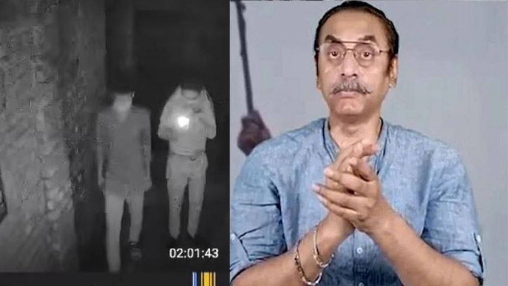 বগুড়ায় পিনাকীর বাড়ির সামনে আগুন দেওয়ার অভিযোগ