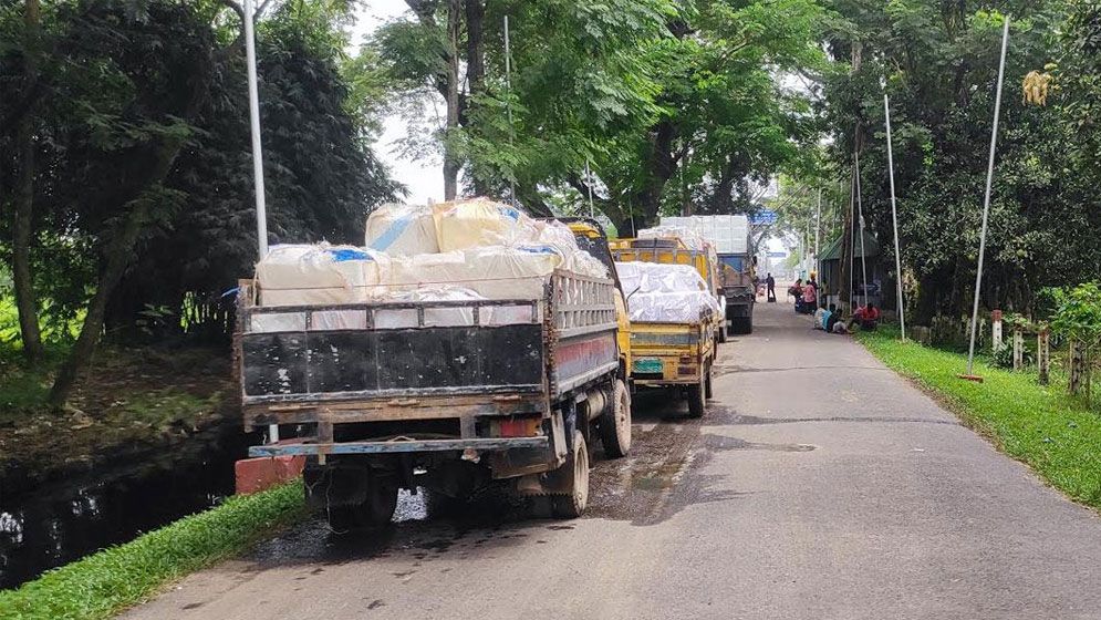 জটিলতা কাটায় আখাউড়া স্থলবন্দর দিয়ে আবারও মাছ রপ্তানি শুরু