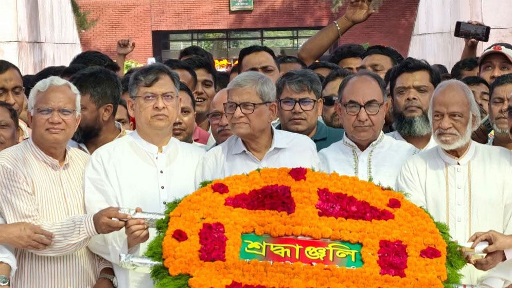 ৭ নভেম্বর ছিল বাংলাদেশ প্রগতির টার্নিং পয়েন্ট: মির্জা ফখরুল