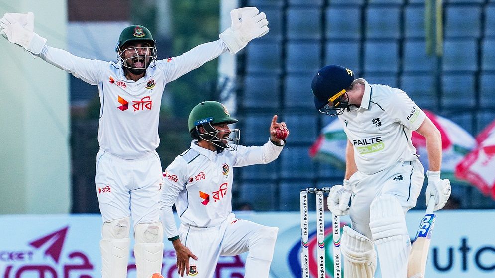 ইনিংস ব্যবধানে প্রথম টেস্টে বাংলাদেশের জয়