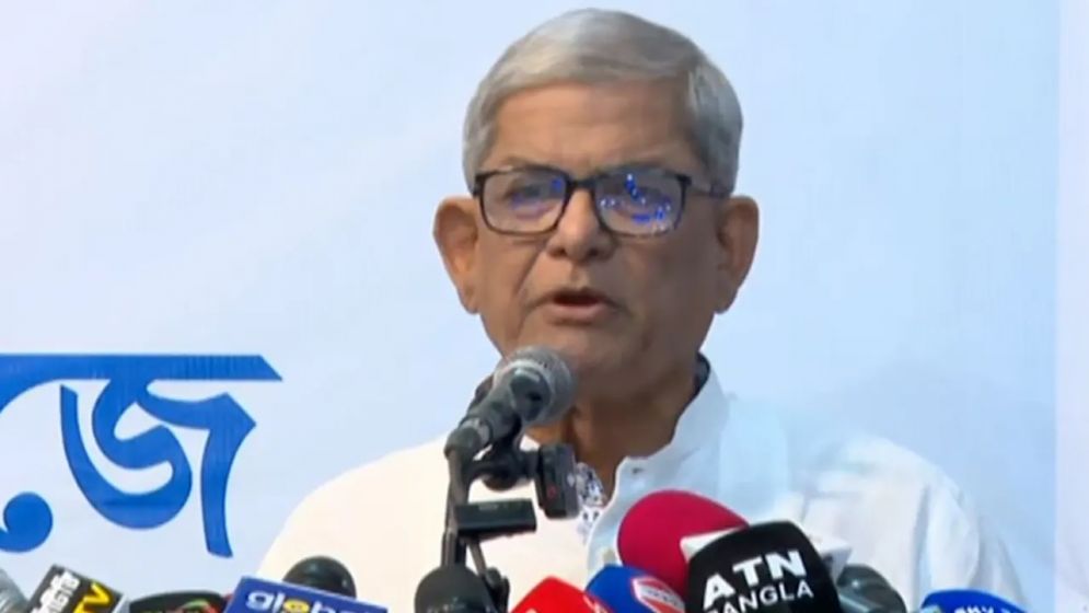 দেশে ভিন্নমত প্রকাশ করলে তাকে শত্রু হিসেবে দেখা হয় : মির্জা ফখরুল