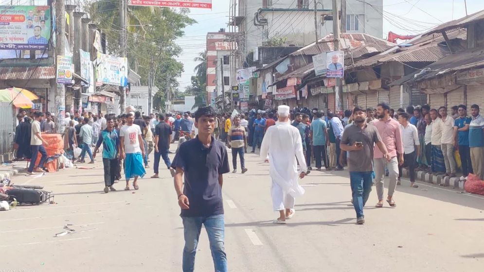 ভোলায় বিএনপি-বিজেপি নেতাকর্মীদের সংঘর্ষ, আহত ২০