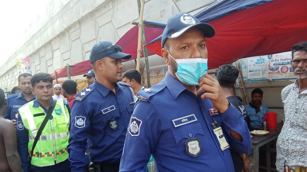 শেরপুরে অবৈধ স্থাপনা উচ্ছেদ