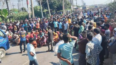 ঢাকা-আরিচা মহাসড়ক অবরোধ