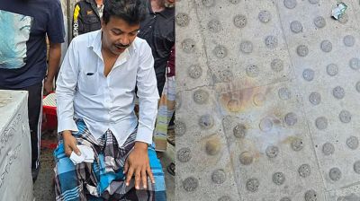 রাজধানীর নিউ ইস্কাটনে ককটেল বিস্ফোরণ, পথচারী আহত