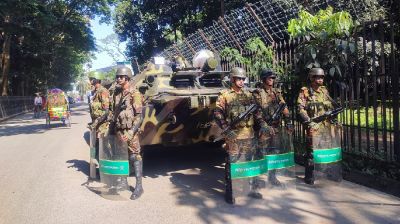 আজও ট্রাইব্যুনাল এলাকায় কড়া নিরাপত্তা