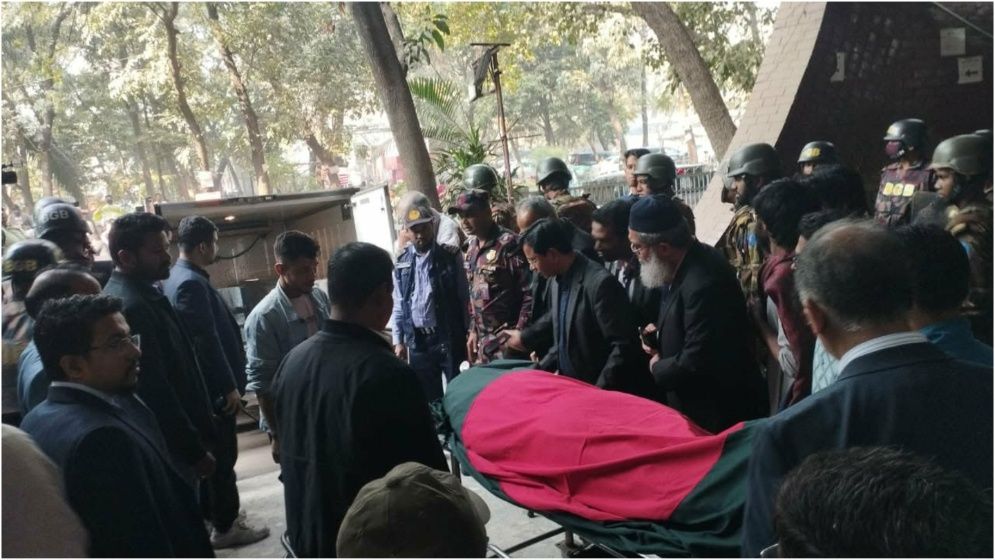 সোহরাওয়ার্দী হাসপাতালে হচ্ছে হাদির মরদেহের ময়নাতদন্ত