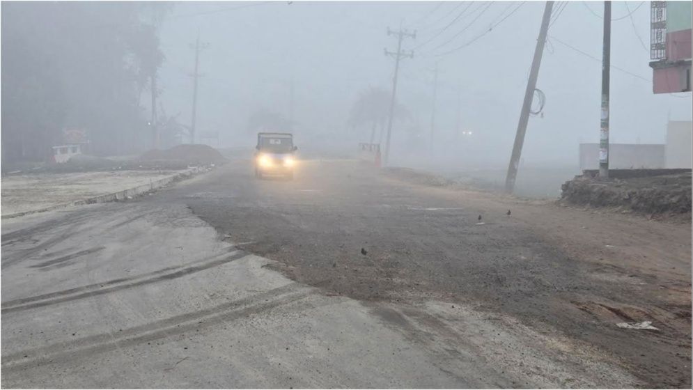 নওগাঁয় জেঁকে বসেছে শীত