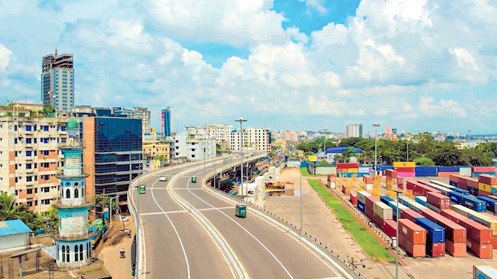 ঢাকা এলিভেটেড এক্সপ্রেসওয়ের ফার্মগেট নামার র‍্যাম্প বন্ধ