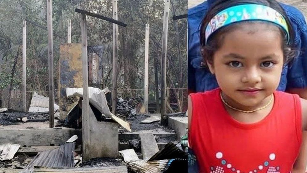 লক্ষ্মীপুরে বিএনপি নেতার ঘরে তালা মেরে অগ্নিসংযোগ, শিশুর মৃত্যু, দগ্ধ ৩