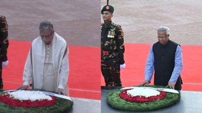 শহীদ বুদ্ধিজীবী স্মৃতিসৌধে রাষ্ট্রপতি-প্রধান উপদেষ্টার শ্রদ্ধা
