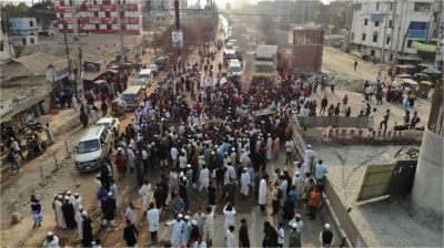 ঢাকা-সিলেট মহাসড়ক অবরোধ