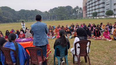 ‎রাবির গ্রীন ভয়েসে বহ্নিশিখার আত্মরক্ষা প্রশিক্ষণ উদ্বোধন