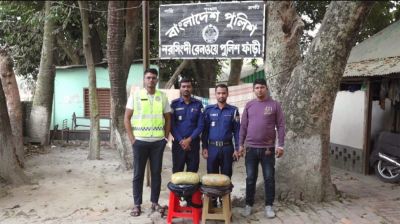 কালনী এক্সপ্রেস ট্রেনের এসি কোচ থেকে গাঁজা উদ্ধার