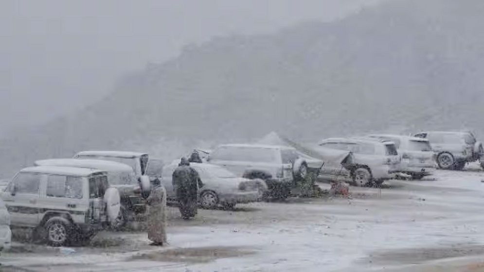 সৌদি আরবে বিরল শৈত্যপ্রবাহ, তাপমাত্রা নামতে পারে শূন্যের নিচে