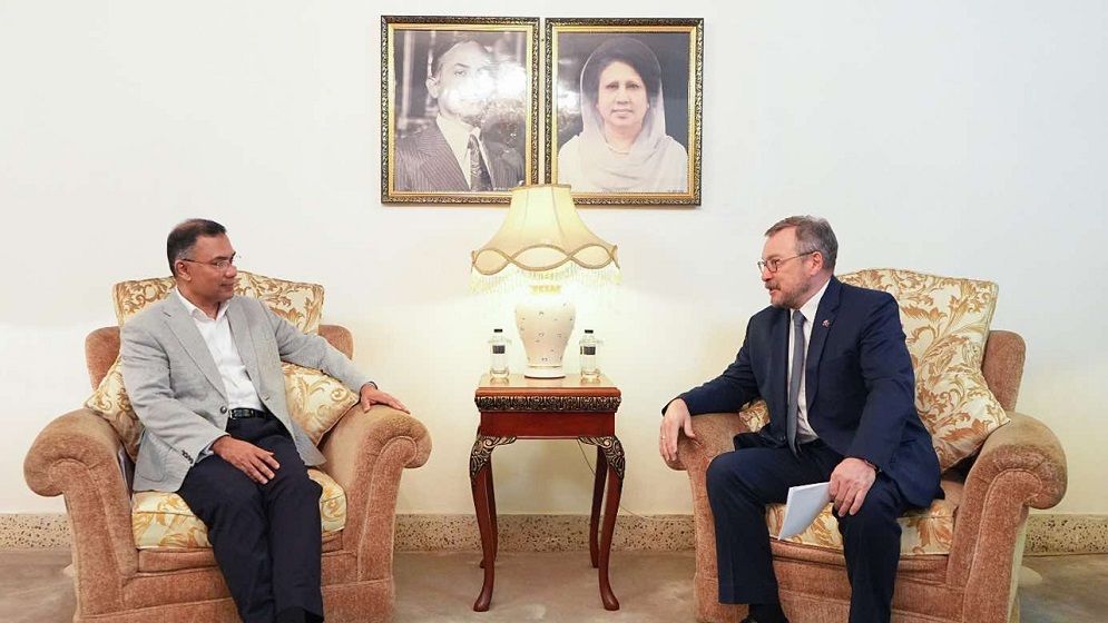 রাশিয়ার রাষ্ট্রদূতের সঙ্গে বৈঠকে তারেক রহমান