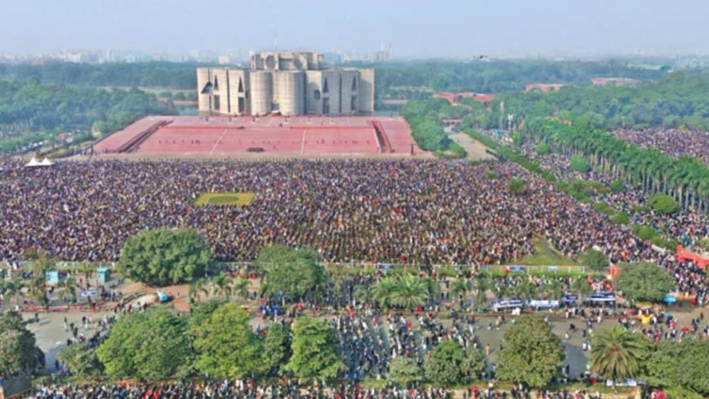 শোক, শ্রদ্ধায় মহিমান্বিত বিদায়