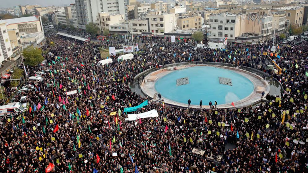 ইরানজুড়ে ‘বিদেশি মদদপুষ্ট’ সন্ত্রাসবাদের বিরুদ্ধে বিশাল সমাবেশ