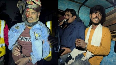 লুটপাটের সময় আটক ২ ডাকাত, পুলিশে দিল জনতা