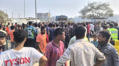 কুড়িগ্রামে ট্রাকের চাকায় সেনা সদস্য নিহত