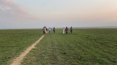 নিকলীতে প্রশাসনের লাল নিশান সরিয়ে ১৫০ একর সরকারি চর দখলের অভিযোগ