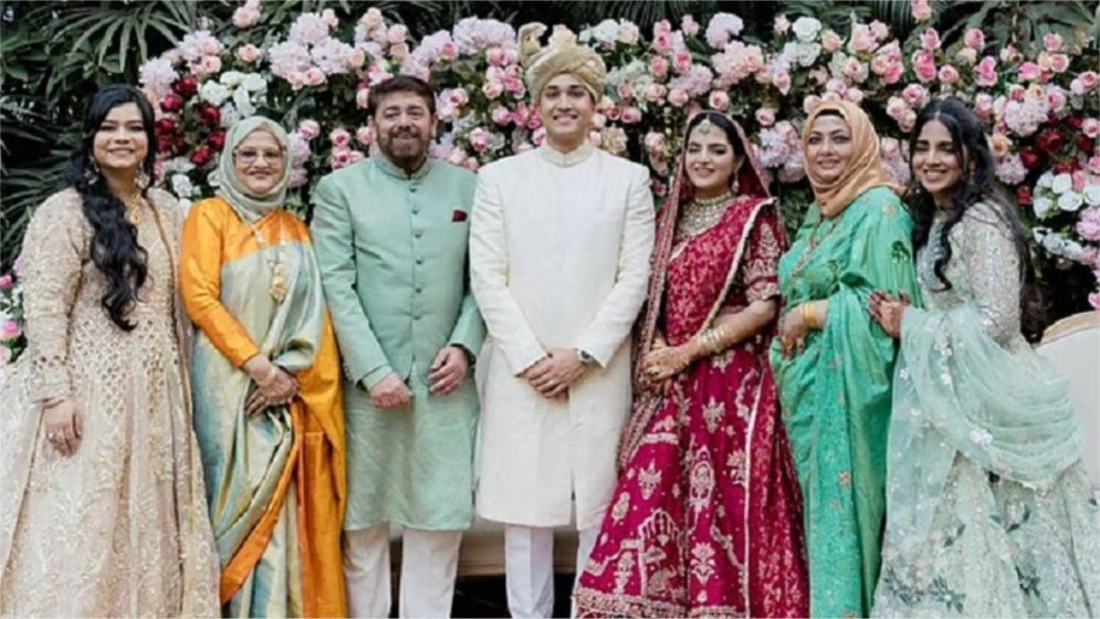 মেয়েকে বিয়ে দিলেন শাবনাজ-নাইম