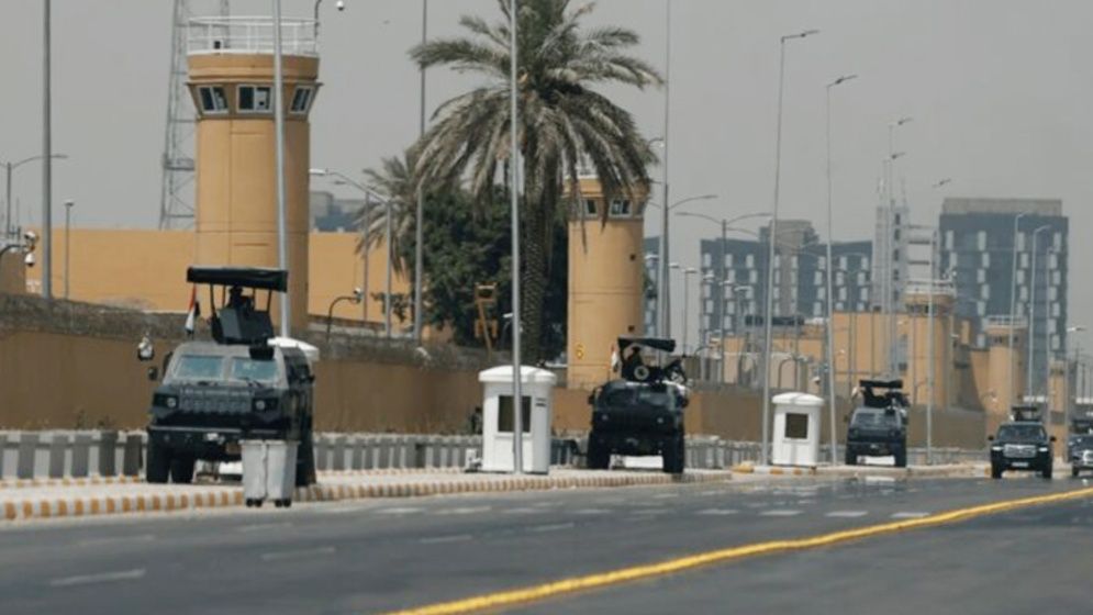 বাগদাদে মার্কিন কূটনৈতিক স্থাপনার কাছে বিস্ফোরণ