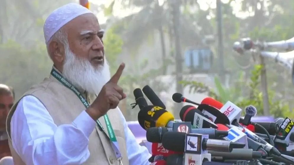 আল্লাহ সুযোগ দিলে আর কাউকে লুটপাট করতে দেব না: জামায়াত আমির