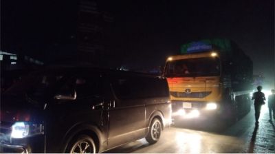 রূপগঞ্জে ভয়াবহ যানজট, ৭ কিলোমিটার পার হতেই কাটছে ঘণ্টার পর ঘণ্টা