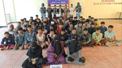 টেকনাফে ৫ মানবপাচারকারী আটক, নারী ও শিশুসহ উদ্ধার ৫৫